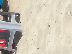 Caught playing Voyeur on Cyprus Beach