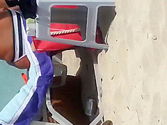 Caught playing Voyeur on Cyprus Beach