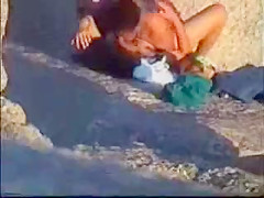 Voyeur video - beach sex