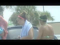 sexy chick spy at beach nice ass shots