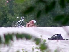 Russian beach public fuck