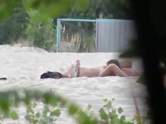 Russian beach public fuck