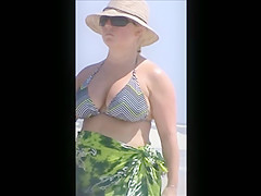 candid milf sexy beach spy 27 big jiggly tits