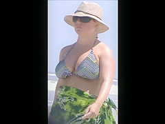 candid milf sexy beach spy 27 big jiggly tits