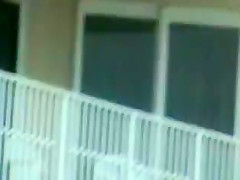 Candid Teen in pink bikini