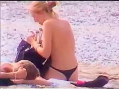 Beach voyeur video