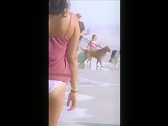 hot sexy teen beach voyeur jiggly ass 5