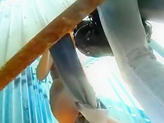 Hidden cam in beach cabin - 5