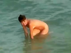 Nude Beach - Little Tit Tan Lines Cutie - Fucked