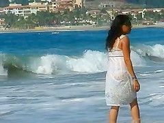 Wet dress See through