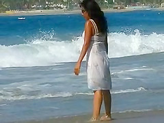 Wet dress See through