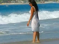 Wet dress See through