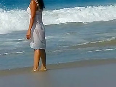 Wet dress See through