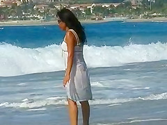 Wet dress See through