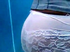 Naked in the Beach Cabin 1