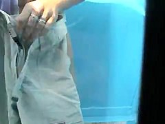 Naked in the Beach Cabin 1