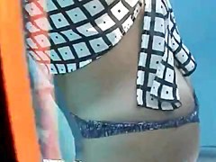 Naked in the Beach Cabin 1