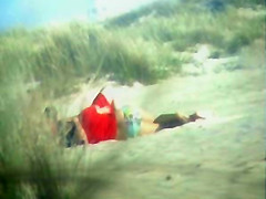 VOYEUR ON THE BEACH 23 couple fuck on the beach