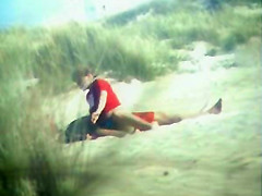 VOYEUR ON THE BEACH 23 couple fuck on the beach