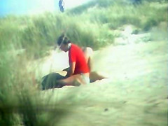 VOYEUR ON THE BEACH 23 couple fuck on the beach