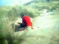 VOYEUR ON THE BEACH 23 couple fuck on the beach