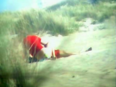 VOYEUR ON THE BEACH 23 couple fuck on the beach