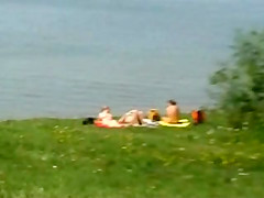 topless beach voyeur