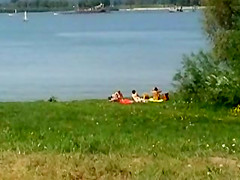 topless beach voyeur