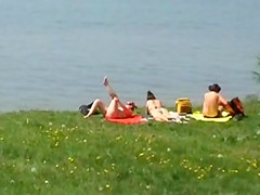 topless beach voyeur