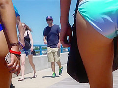 Candid Beach Bikini Butt Ass West Michigan Booty Sorority 2