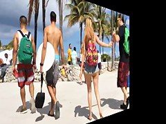 awesome Big ass at the beach 2015