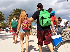 awesome Big ass at the beach 2015