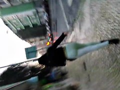 Teen ass on the street