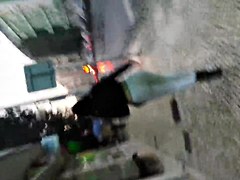 Teen ass on the street