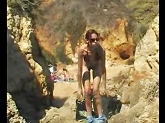 Baiting on the beach 1