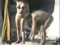 slice of beach life mature couple