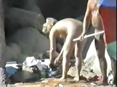 slice of beach life mature couple