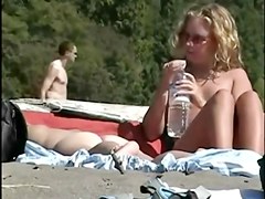 Nude Beach - Bums on the Beach