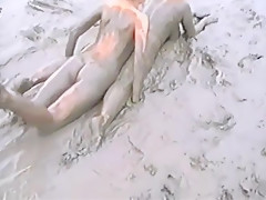 Crazy homemade Big Tits, Beach xxx scene