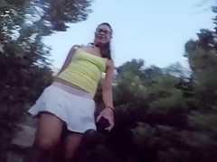 Crazy amateur Anal, Outdoor adult clip