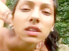 Arab college girl in my moroccan villa