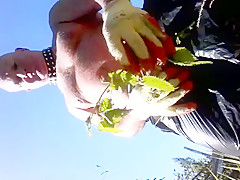 Fabulous homemade Mature, Outdoor sex movie