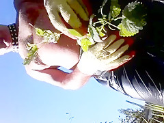 Fabulous homemade Mature, Outdoor sex movie