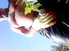 Fabulous homemade Mature, Outdoor sex movie