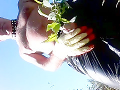 Fabulous homemade Mature, Outdoor sex movie