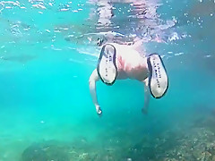 Urlaub 2017 Camping - Wir unter Wasser nackt!