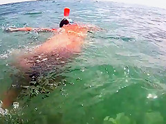 Urlaub 2017 Camping - Wir unter Wasser nackt!