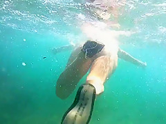 Urlaub 2017 Camping - Wir unter Wasser nackt!
