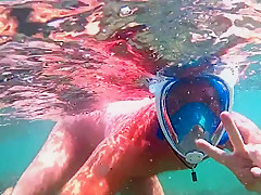 Urlaub 2017 Camping - Wir unter Wasser nackt!