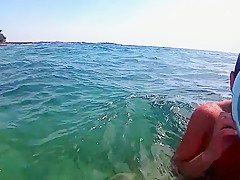 Urlaub 2017 Camping - Wir unter Wasser nackt!